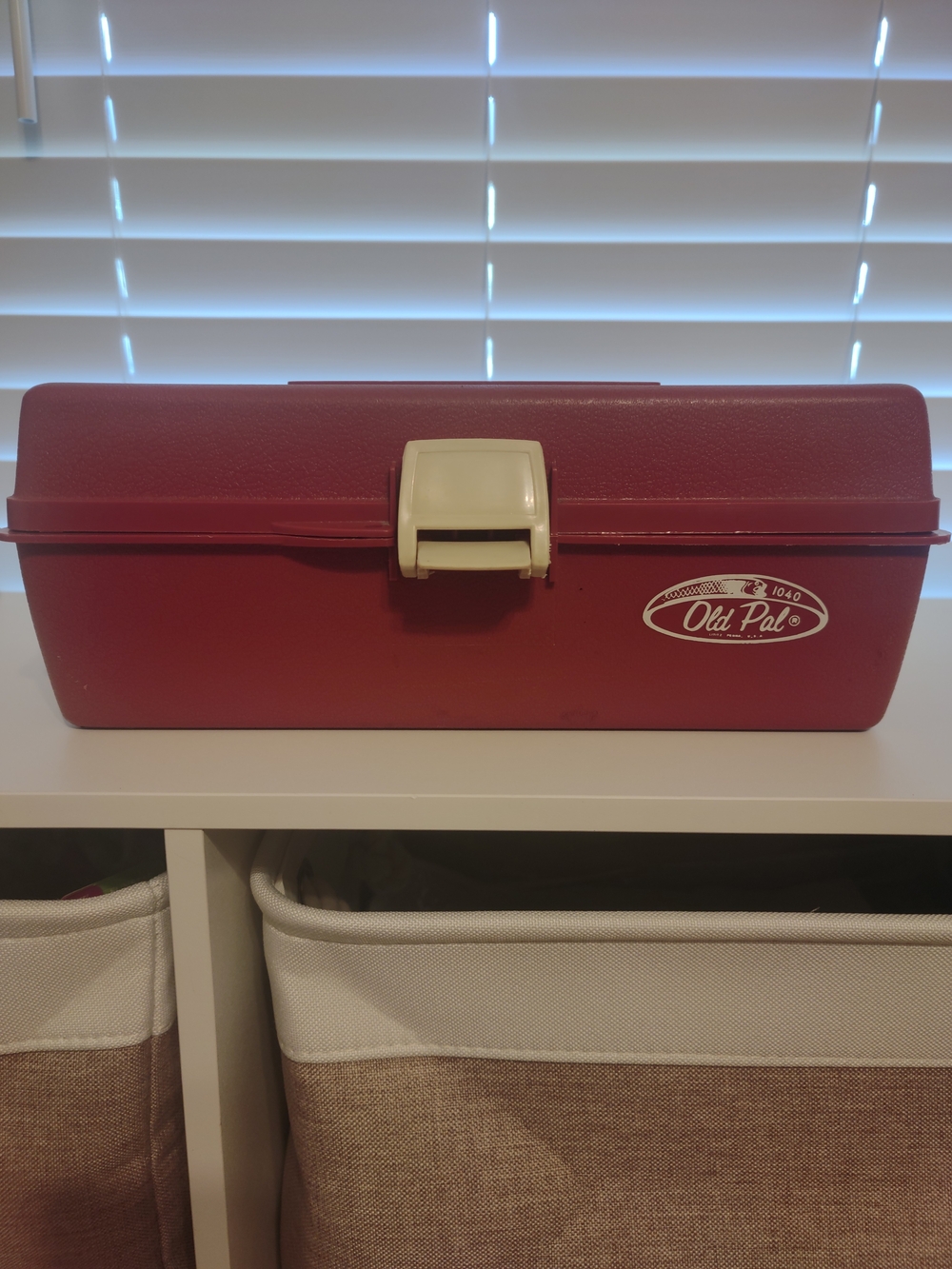Red Portable Storage Toolbox